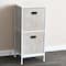 2 Pack Household Essentials 13" Fabric Storage Bins